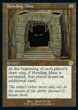 Howling Mine (V.1) - Retro Frame Artifacts (Rare) [BRR-20]