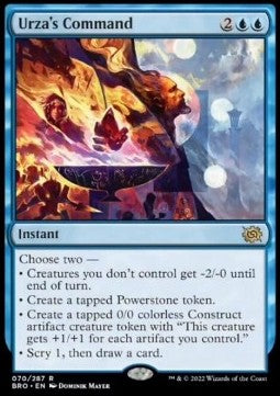 Urza's Command - The Brothers' War (Rare) [BRO-70]