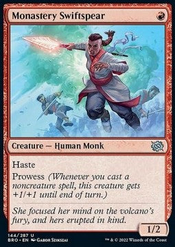 Monastery Swiftspear - The Brothers' War (Uncommon) [BRO-144]