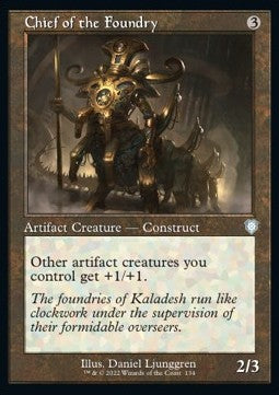 Chief of the Foundry - Commander: The Brothers' War (Uncommon) [BRC-134]