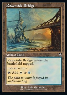 Razortide Bridge - Commander: The Brothers' War (Common) [BRC-195]