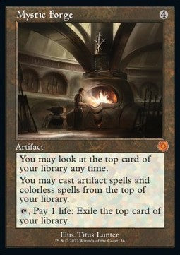Mystic Forge (V.1) - Retro Frame Artifacts (Mythic) [BRR-36]