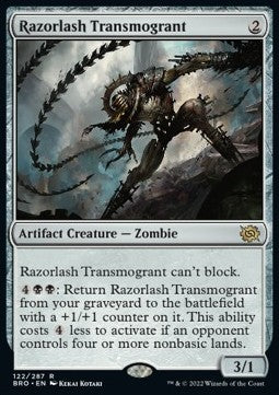 Razorlash Transmogrant - The Brothers' War (Rare) [BRO-122]