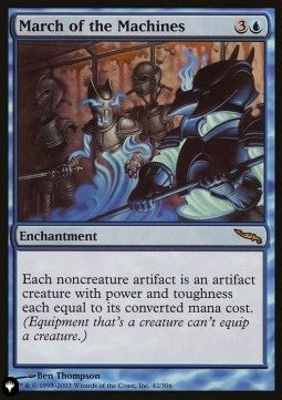 March of the Machines - The List (Rare) [ZNL-42]