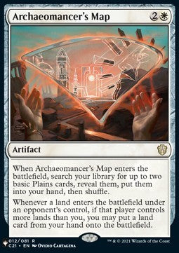 Archaeomancer's Map - The List (Rare) [ZNL-12]