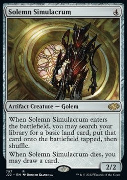 Solemn Simulacrum - Jumpstart 2022 (Rare) [J22-797]