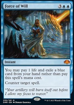 Force of Will - Dominaria Remastered (Mythic) [DMR-50]