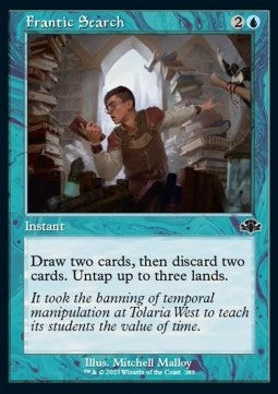 Frantic Search - Dominaria Remastered: Extras (Common) [XDMR-285]