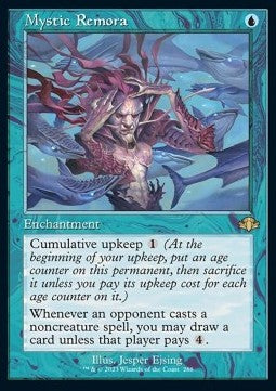 Mystic Remora (V.1) - Dominaria Remastered: Extras (Rare) [XDMR-288]