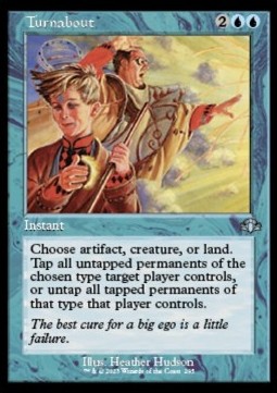 Turnabout - Dominaria Remastered: Extras (Uncommon) [XDMR-295]