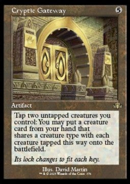 Cryptic Gateway - Dominaria Remastered: Extras (Rare) [XDMR-376]
