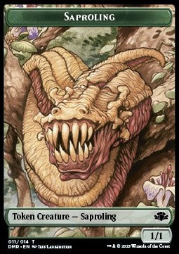 Saproling Token (Green 1/1)