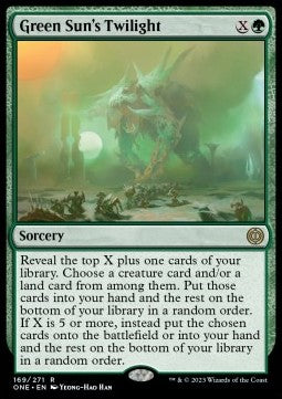 Green Sun's Twilight - Phyrexia: All Will Be One (Rare) [ONE-169]
