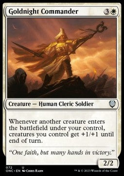 Goldnight Commander - Commander: Phyrexia: All Will Be One (Uncommon) [ONC-72]