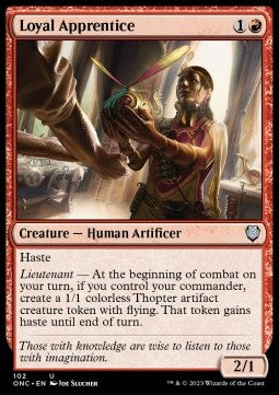 Loyal Apprentice - Commander: Phyrexia: All Will Be One (Uncommon) [ONC-102]