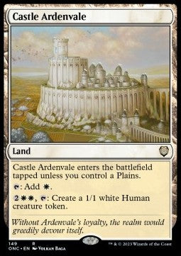 Castle Ardenvale - Commander: Phyrexia: All Will Be One (Rare) [ONC-149]