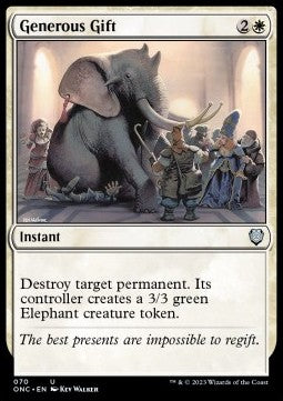 Generous Gift - Commander: Phyrexia: All Will Be One (Uncommon) [ONC-70]