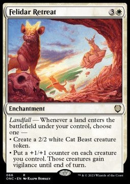 Felidar Retreat - Commander: Phyrexia: All Will Be One (Rare) [ONC-66]