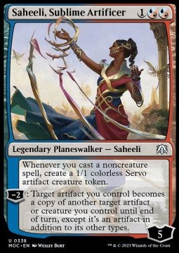 Saheeli, Sublime Artificer - Commander: March of the Machine (Uncommon) [MOC-338]