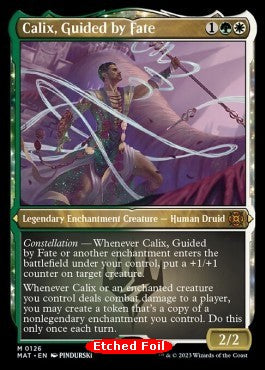 Calix, Guided by Fate (V.2) - March of the Machine: The Aftermath: Extras (Mythic) [XMAT-126]