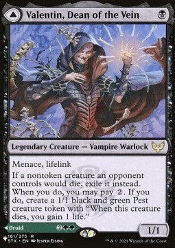 Valentin, Dean of the Vein // Lisette, Dean of the Root - Secret Lair Commander Deck: From Cute to Brute (Rare) [SLCFCB-161]