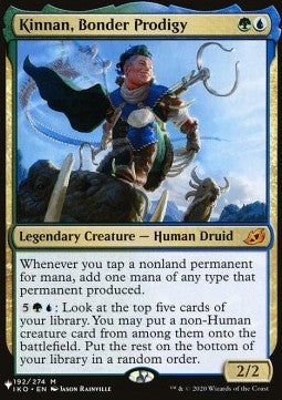 Kinnan, Bonder Prodigy - Secret Lair Commander Deck: From Cute to Brute (Mythic) [SLCFCB-192]
