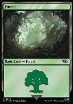 Forest (V.1) - The Lord of the Rings: Tales of Middle-earth (Land) [LTR-270]