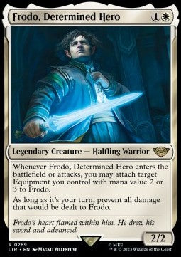 Frodo, Determined Hero (V.1) - The Lord of the Rings: Tales of Middle-earth: Extras (Rare) [XLTR-289]