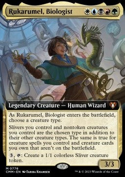 Rukarumel, Biologist (V.2) - Commander Masters: Extras (Mythic) [XCMM-776]
