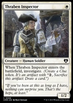 Thraben Inspector - Commander Masters (Common) [CMM-66]