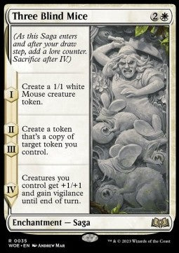 Three Blind Mice - Wilds of Eldraine (Rare) [WOE-35]