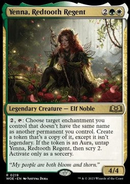 Yenna, Redtooth Regent - Wilds of Eldraine (Rare) [WOE-219]