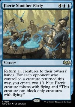 Faerie Slumber Party (V.1) - Wilds of Eldraine: Extras (Rare) [XWOE-311]