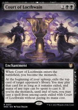 Court of Locthwain - Commander: Wilds of Eldraine: Extras (Rare) [XWOC-31]