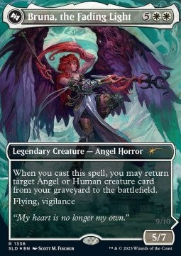 Bruna, the Fading Light / Brisela, Voice of Nightmares (V.1) - Secret Lair Commander Deck: Angels: They're Just Like Us but Cooler (Mythic) [SLDACW-1336]