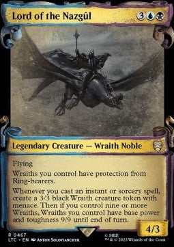 Lord of the Nazgûl (V.1) - The Lord of the Rings: Tales of Middle-earth Holiday Release (Rare) [LTRH-467]