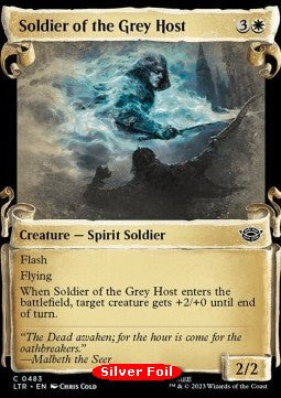Soldier of the Grey Host (V.2) - The Lord of the Rings: Tales of Middle-earth Holiday Release (Common) [LTRH-483]