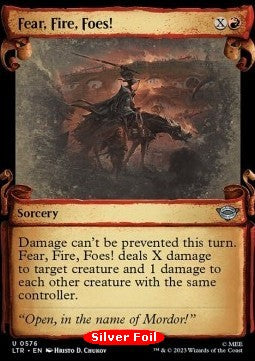 Fear, Fire, Foes! (V.2) - The Lord of the Rings: Tales of Middle-earth Holiday Release (Uncommon) [LTRH-576]