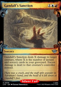 Gandalf's Sanction (V.2) - The Lord of the Rings: Tales of Middle-earth Holiday Release (Uncommon) [LTRH-659]