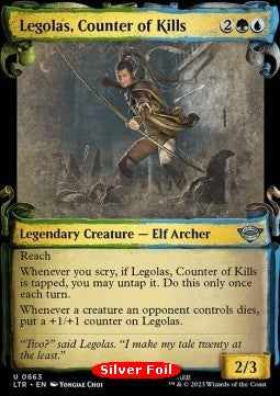 Legolas, Counter of Kills (V.2) - The Lord of the Rings: Tales of Middle-earth Holiday Release (Uncommon) [LTRH-663]