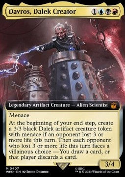 Davros, Dalek Creator (V.1) - Universes Beyond: Doctor Who: Extras (Mythic) [XWHO-407]