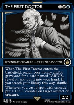 The First Doctor (V.2) - Universes Beyond: Doctor Who: Extras (Rare) [XWHO-552]