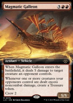 Magmatic Galleon - The Lost Caverns of Ixalan: Extras (Rare) [XLCI-376]