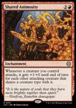 Shared Animosity - Commander: The Lost Caverns of Ixalan (Rare) [LCC-231]