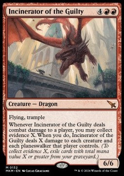 Incinerator of the Guilty - Murders at Karlov Manor (Mythic) [MKM-132]