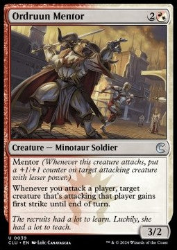 Ordruun Mentor - Ravnica: Cluedo Edition (Uncommon) [CLU-39]