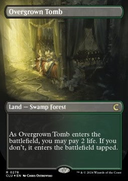 Overgrown Tomb - Ravnica: Cluedo Edition (Rare) [CLU-278]