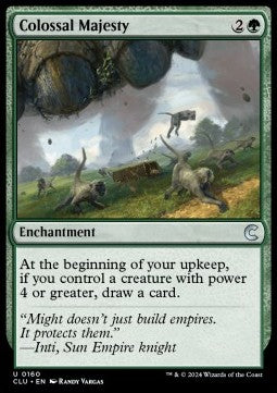 Colossal Majesty - Ravnica: Cluedo Edition (Uncommon) [CLU-160]