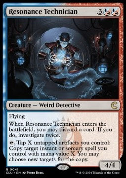 Resonance Technician - Ravnica: Cluedo Edition (Rare) [CLU-41]