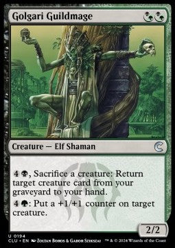 Golgari Guildmage - Ravnica: Cluedo Edition (Uncommon) [CLU-194]
